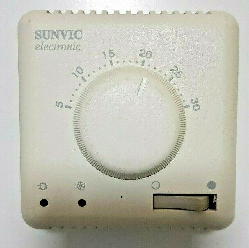 SUNVIC TLX5302 ROOM THERMOSTAT 220-240V 10(4)A