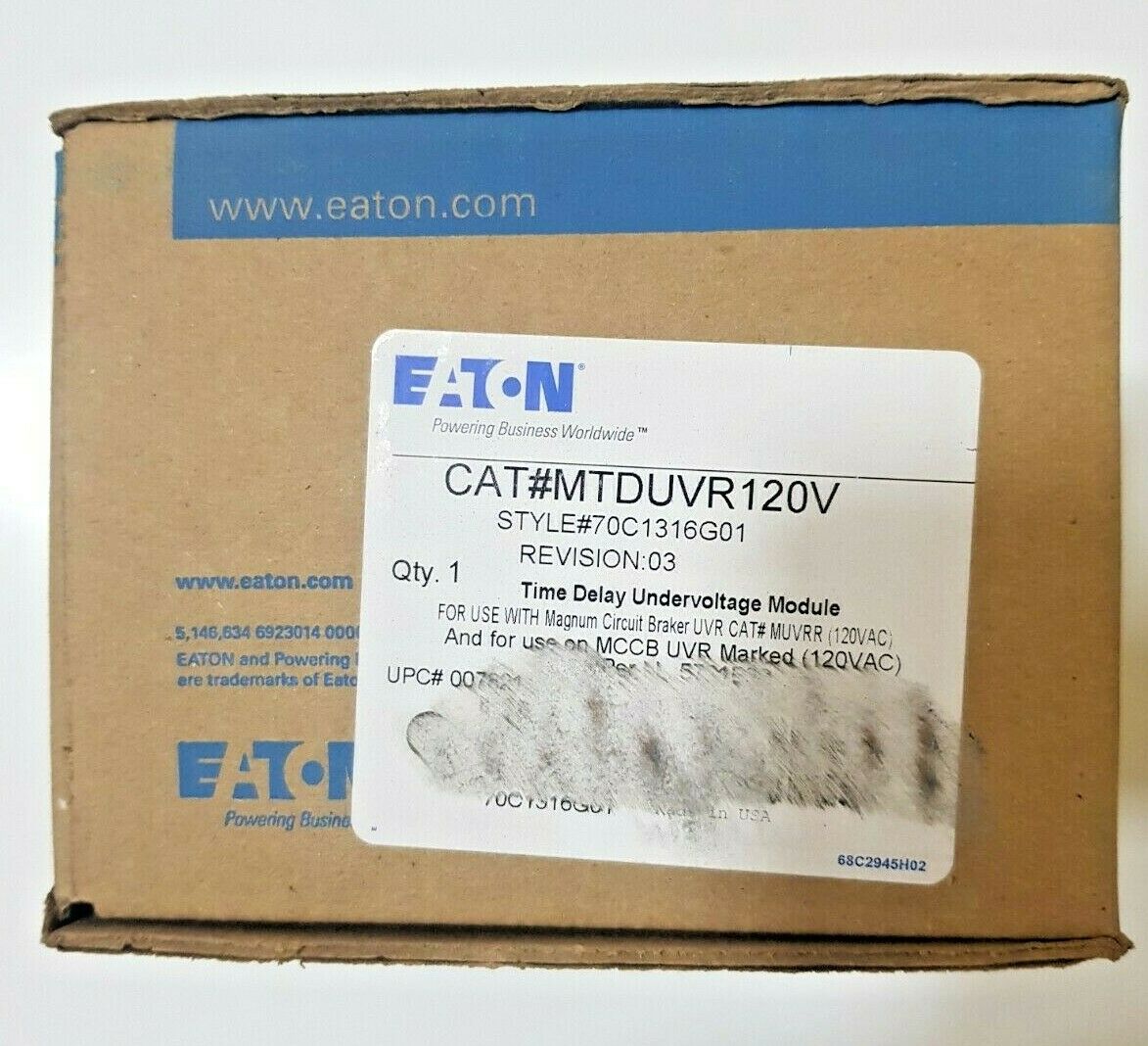 EATON MTDUVR120V